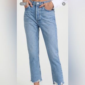 Agolde Riley Crop Haven Size 28